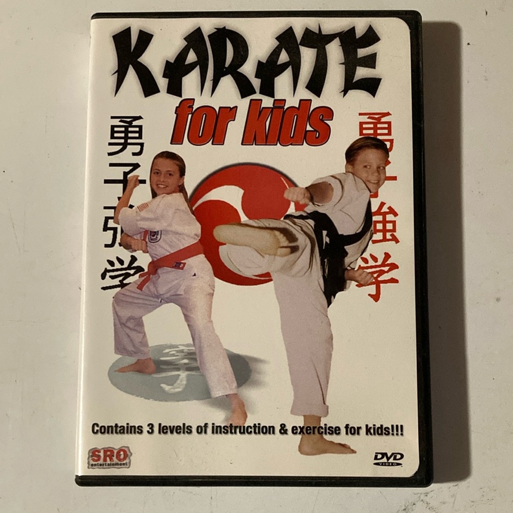 Karate for Kids DVD NWOT with 3 levels of instruction